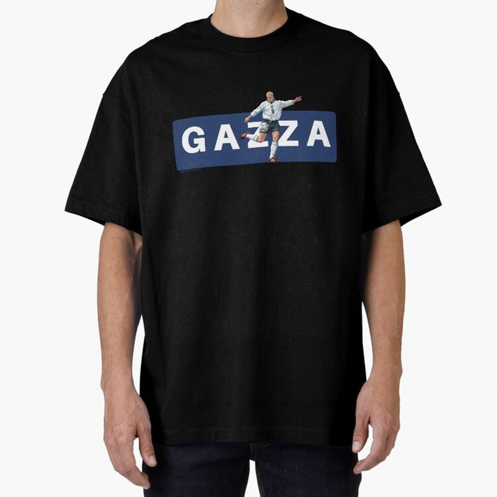 Gazza England Retro T-shirt Classic T-Shirt Bring Bold Fan Energy to FIFA World Cup 2026 Group Stage for Fans of Haaland and Spain and Netherlands, Bringing Football Passion, Legendary Performances, Festival Vibes and Supporter Community; Made for