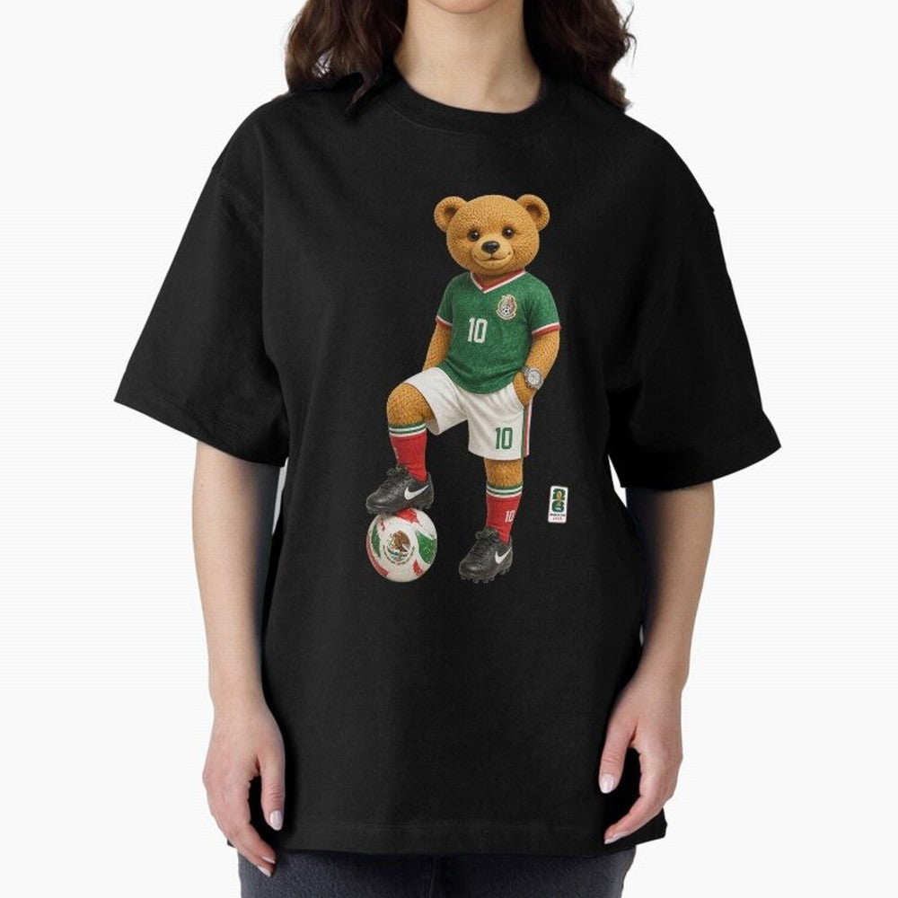 Mexico Soccer Bear World Cup Teddy Bear Classic T-Shirt Bring Global Tournament Vibes to FIFA World Cup 2026 Group Stage for Fans of Messi, CR7 and Mbappe and Brazil, Portugal and Argentina, Bringing Football History, Final Match Energy, Crowd
