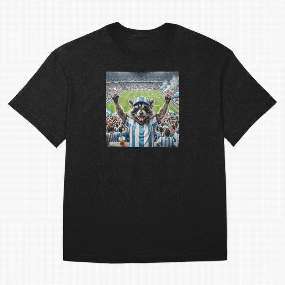 Funny Raccoon Soccer Fan World Cup 2026 Argentina Classic T-Shirt Bring Home FIFA World Cup 2026 USA Canada Mexico Celebrating Messi, CR7 and Mbappe, Netherlands Energy, Championship Spirit, Famous Goals, Roaring Crowds and International Football