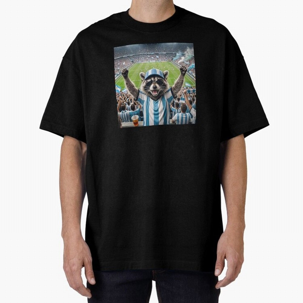 Funny Raccoon Soccer Fan World Cup 2026 Argentina Classic T-Shirt Bring Home FIFA World Cup 2026 USA Canada Mexico Celebrating Messi, CR7 and Mbappe, Netherlands Energy, Championship Spirit, Famous Goals, Roaring Crowds and International Football
