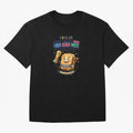 Cartoon Sandwich Champion Holding 2026 World Cup Trophy Classic T-Shirt Bring a Champion Mindset to Match Day Hype around FIFA World Cup 2026, Messi, CR7 and Mbappe, Brazil, Champion Mindset, Group Stage Buzz, Knockout Tension and Passionate Fan