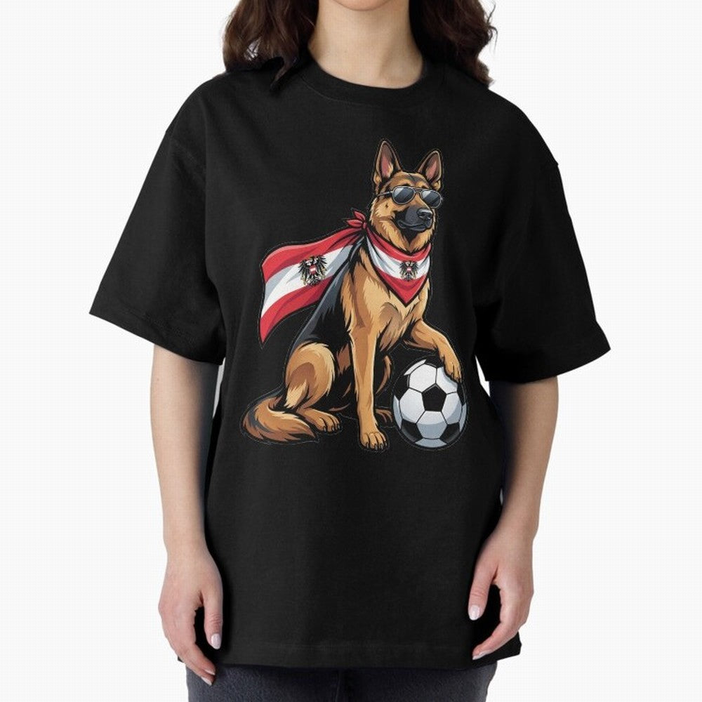 Austrian football dog Classic T-Shirt Support the Legends of FIFA World Cup 2026 USA Canada Mexico Built around Messi and Cristiano Ronaldo, France Energy, Soccer Culture, Superstar Moments, National Team Dreams and Competitive Fire; Built for