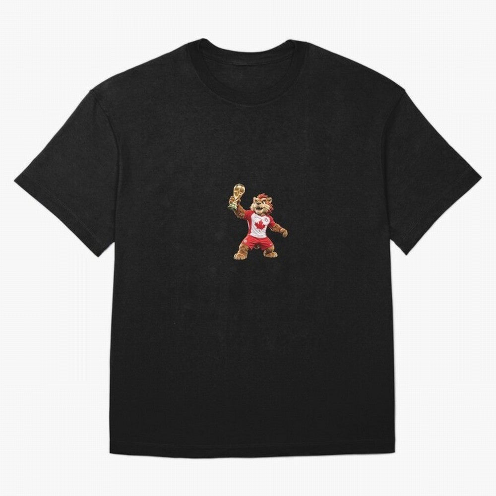 Canada Soccer Mascot Champion - Canadian Football Victory Trophy 2026 Classic T-Shirt Show Championship Spirit for the FIFA World Cup 2026 Group Stage Journey through Mbappe Highlights, Spain and Netherlands Pride, Global Supporter Spirit,