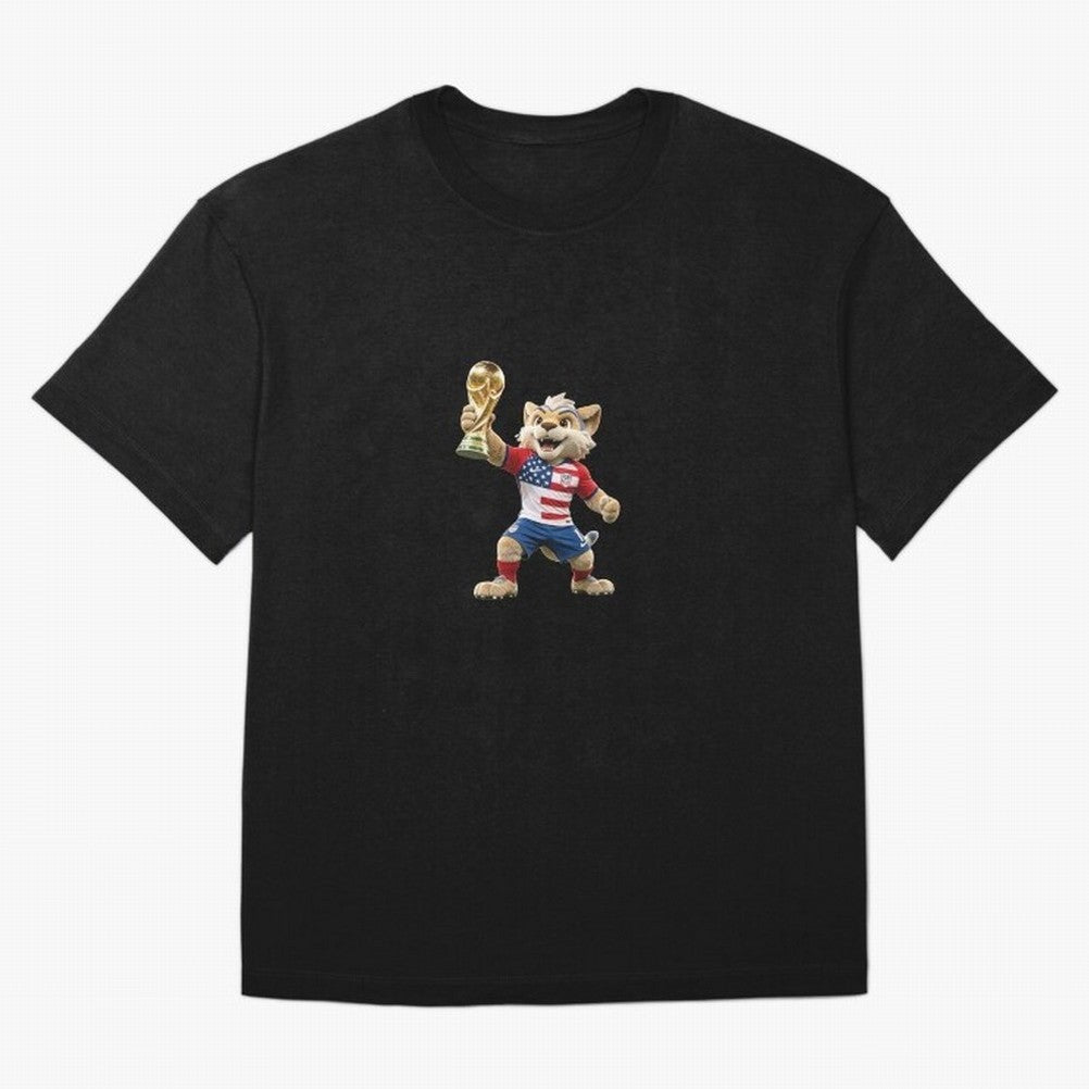 United States Soccer Team Mascot - USA Football Champion 2026 Classic T-Shirt Celebrate Classic Football Spirit in FIFA World Cup 2026 USA Canada Mexico for Fans of Neymar and France and Portugal, Bringing Global Supporter Spirit, Legendary Goals,