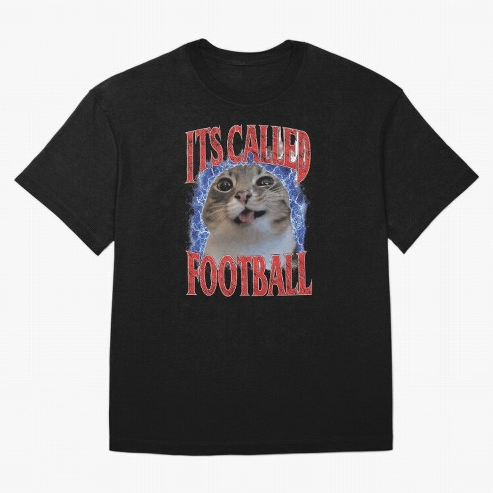 Football Silly Cat USA World Cup Meme Shirt Funny Y2K Grunge Cat Graphic Tee Soccer Meme Shirt Chaotic Cat Fan Gift Classic T-Shirt Embrace the FIFA World Cup 2026 Group Stage Journey through Haaland Highlights, France Pride, Retro Football Energy,