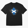 Scotland Flag - National Team Fans Classic T-Shirt Live the Energy of FIFA World Cup 2026 Spirit, with Argentina and Brazil, Messi, CR7 and Mbappe, Sports Nostalgia, International Competition, Famous Players and Unforgettable Victories; Ideal for