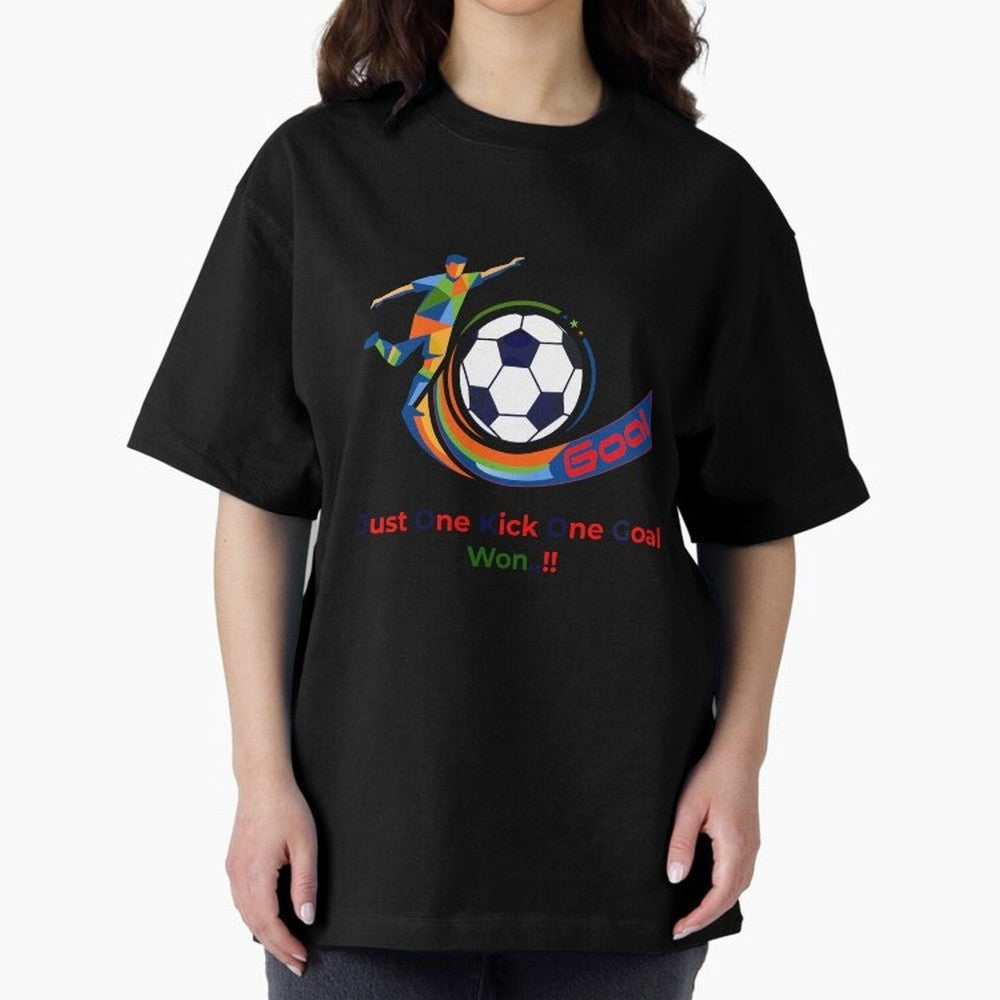 Football Striker Goal Celebration - Just One Kick Classic T-Shirt Make Memories around FIFA World Cup 2026 Group Stage for Fans of Haaland and Spain, Bringing Supporter Pride, Iconic Celebrations, Legendary Names and Global Match Day Energy;