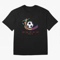 Football Striker Goal Celebration - Just One Kick Classic T-Shirt Make Memories around FIFA World Cup 2026 Group Stage for Fans of Haaland and Spain, Bringing Supporter Pride, Iconic Celebrations, Legendary Names and Global Match Day Energy;