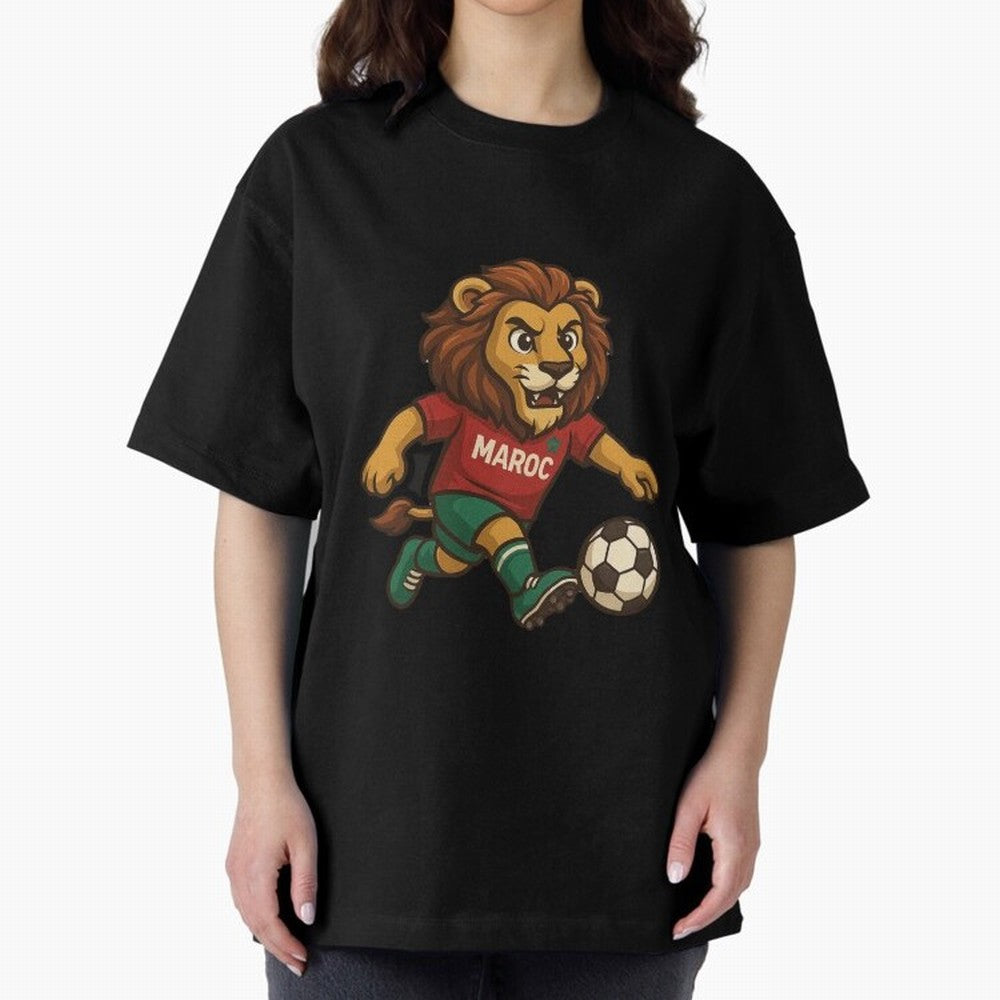 Atlas Lion, Moroccan footballer, football, Morocco Classic T-Shirt Cheer for Global Football Passion for FIFA World Cup 2026, Connected to CR7 and Messi, Argentina, Tournament Hype, Historic Matchups, Family Viewing Parties and Global Sports Pride;