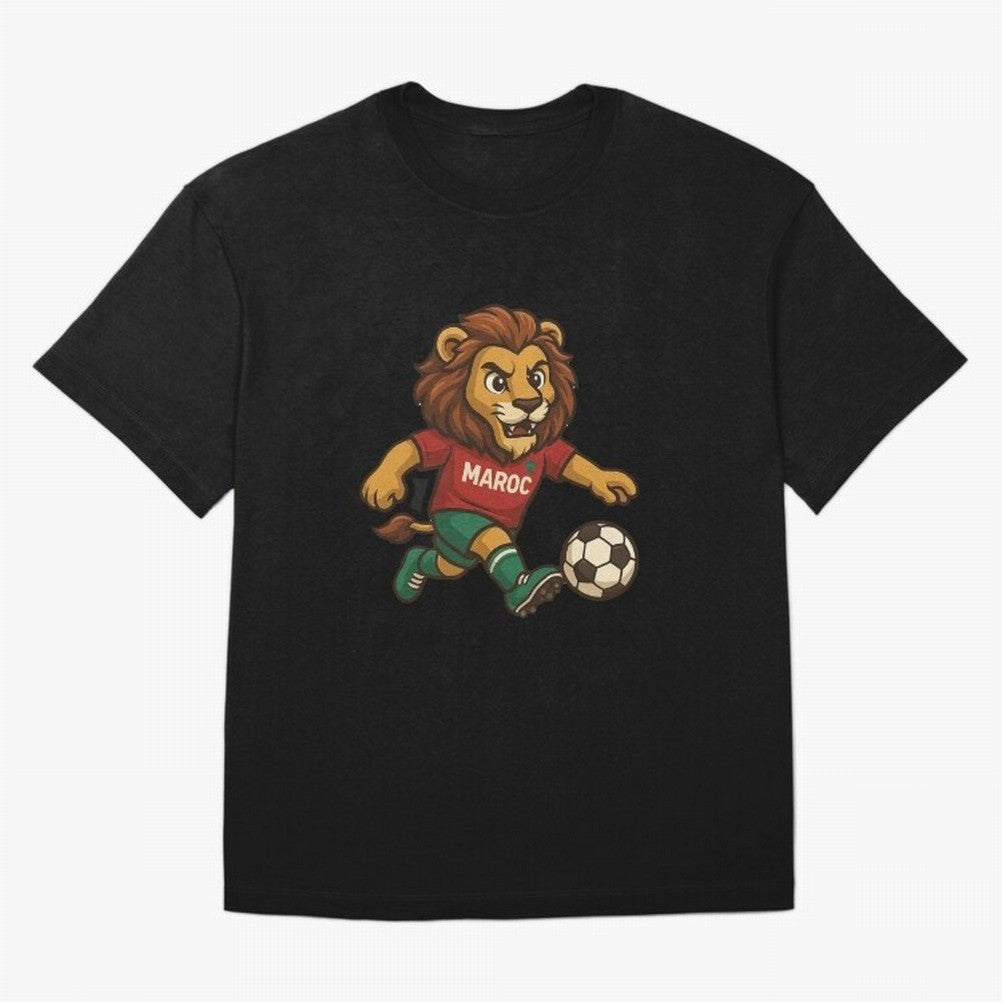 Atlas Lion, Moroccan footballer, football, Morocco Classic T-Shirt Cheer for Global Football Passion for FIFA World Cup 2026, Connected to CR7 and Messi, Argentina, Tournament Hype, Historic Matchups, Family Viewing Parties and Global Sports Pride;