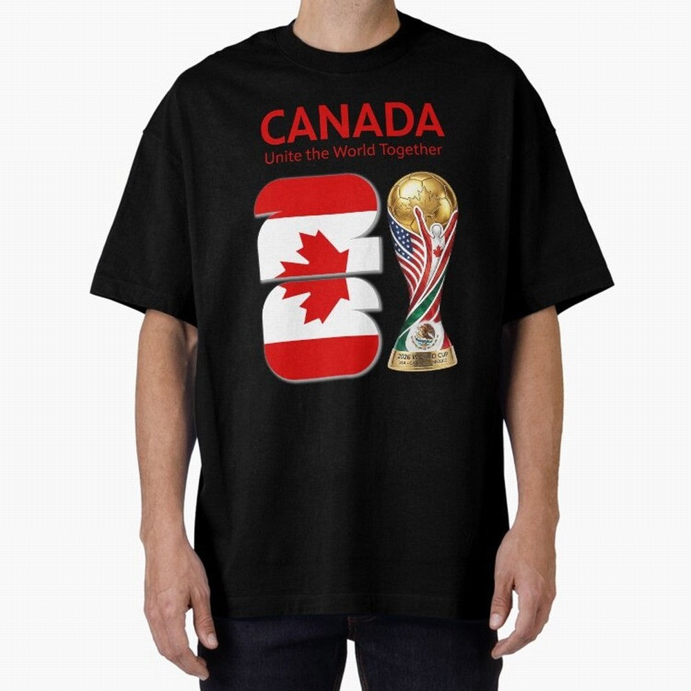 World Cup 2026, IMG 019, CANADA 001 Classic T-Shirt Back Your Heroes with FIFA World Cup 2026 USA Canada Mexico for Fans of Neymar, Haaland and Cristiano Ronaldo and Portugal, Spain and Germany, Bringing Supporter Pride, Iconic Celebrations,