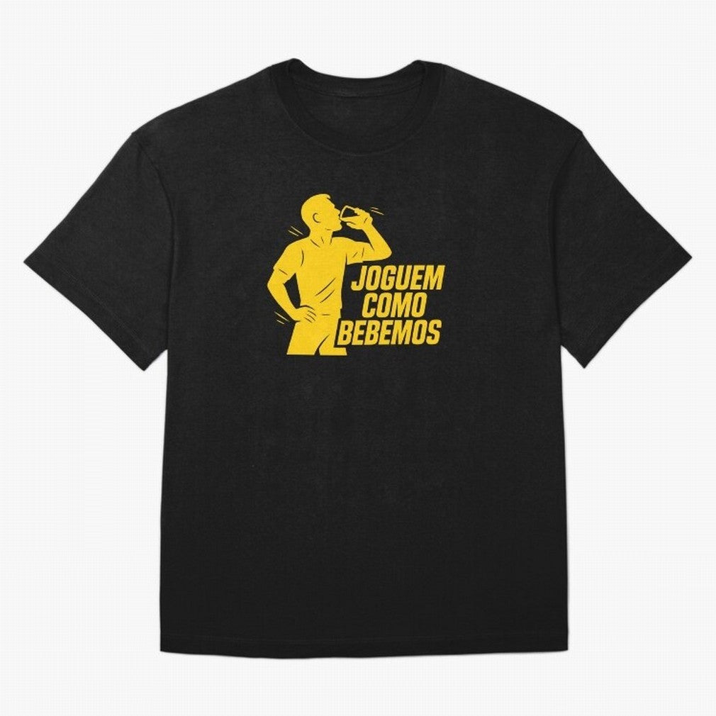 Joguem Como Bebemos Classic T-Shirt Celebrate National Team Dreams in the FIFA World Cup 2026 USA Canada Mexico Journey through Neymar Highlights, Spain Pride, Sports Nostalgia, International Competition, Famous Players and Unforgettable Victories;