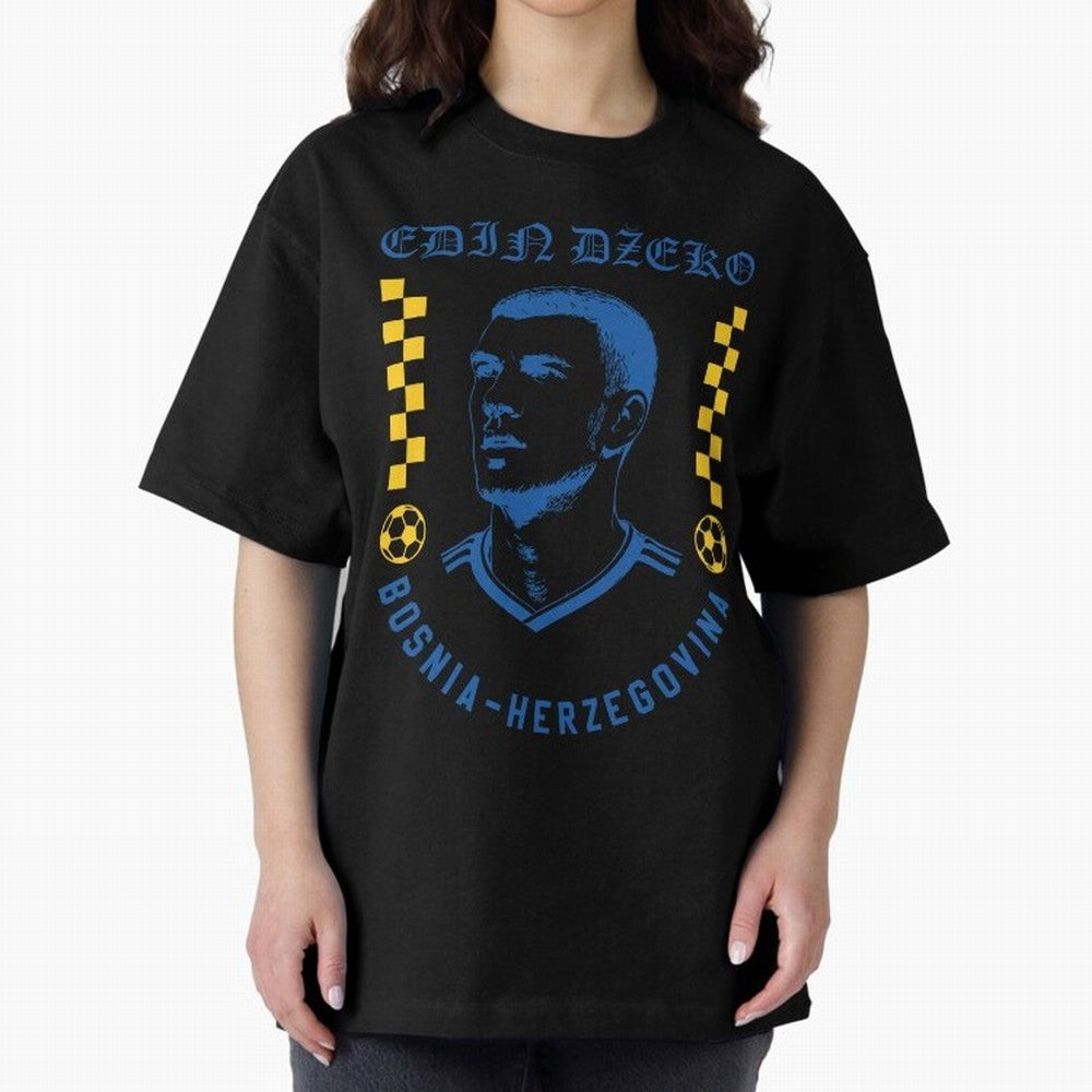 D?eko Bosnia Herzegovina Soccer Legend Retro Football Shirt Classic T-Shirt Bring World Football Passion into FIFA World Cup 2026 Spirit, Built around Netherlands, Messi, Neymar and Mbappe, Vintage Soccer Flavor, Modern Football Stars, National