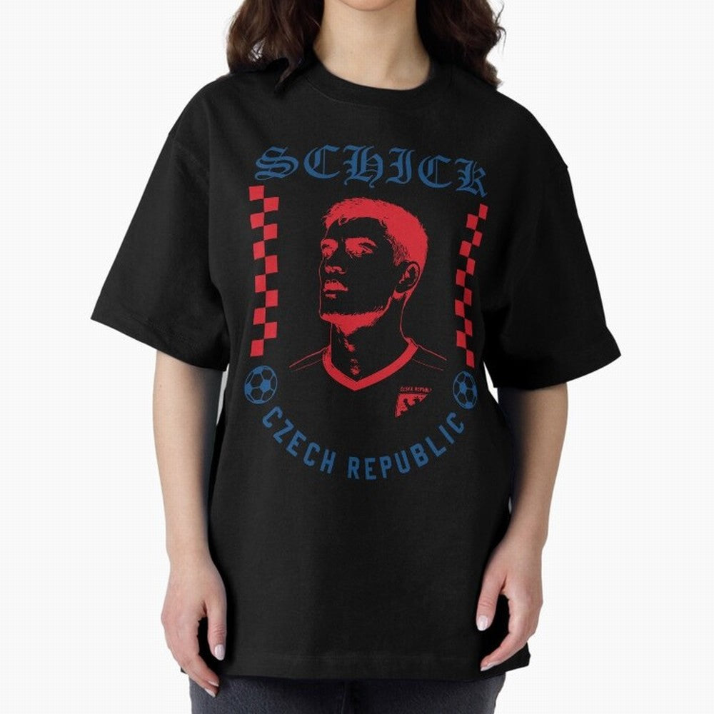 Schick Czech Republic Soccer Legend Retro Football Graphic Classic T-Shirt Elevate FIFA World Cup 2026 Group Stage Centered on CR7, England and Germany Energy, Global Supporter Spirit, Legendary Goals, National Colors and Tournament Celebration;