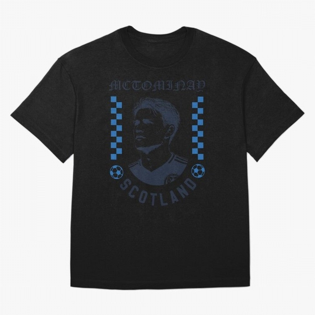 McTominay Scotland Soccer Legend Retro Football Fan Design Classic T-Shirt Feel the FIFA World Cup 2026 USA Canada Mexico Journey through Cristiano Ronaldo, Haaland and CR7 Highlights, France and Portugal Pride, Soccer Culture, Superstar Moments,