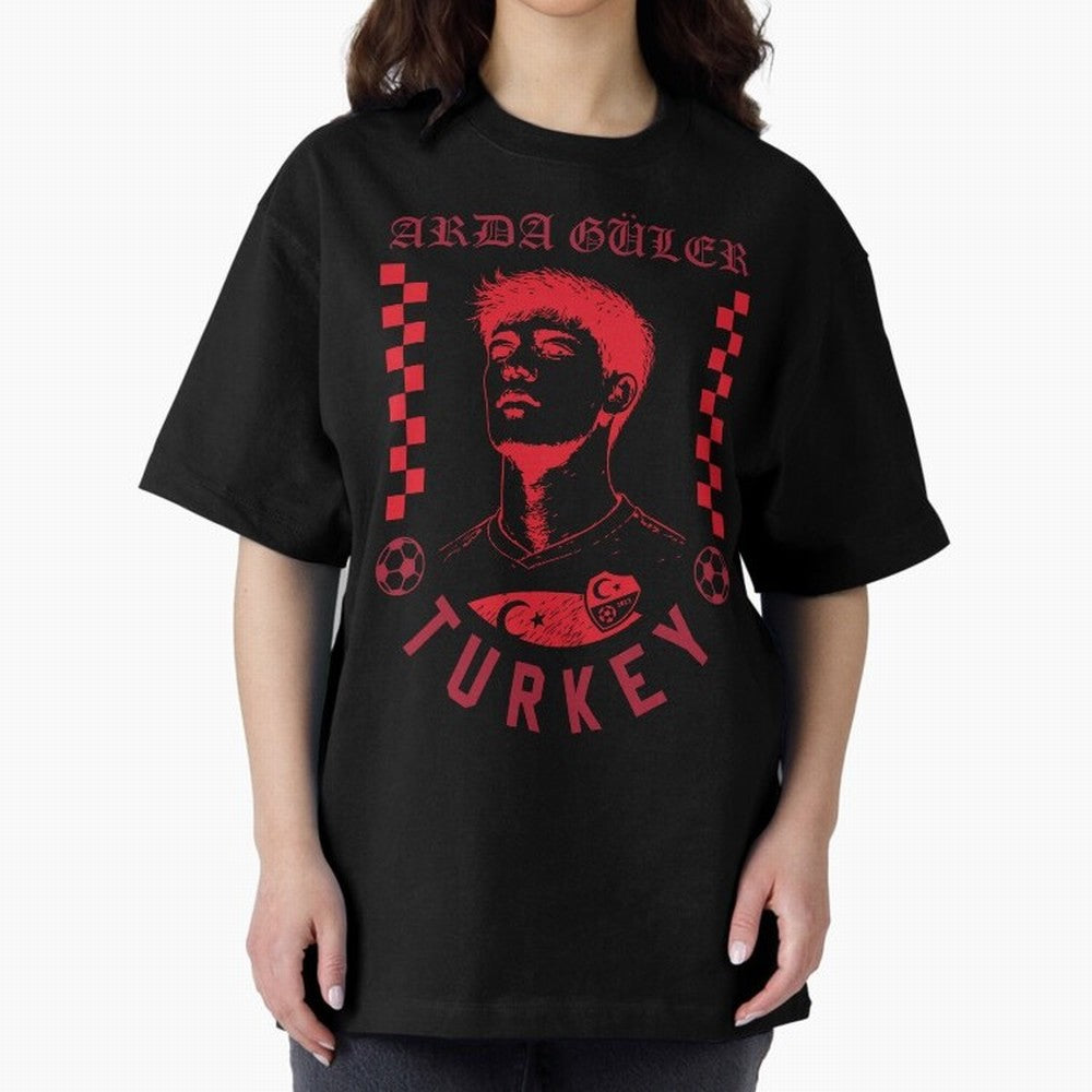 Arda G¨¹ler Turkey Soccer Legend Retro Football Fan Design Classic T-Shirt Join the Global Buzz around FIFA World Cup 2026 Connected to Mbappe, France Energy, Supporter Pride, Iconic Celebrations, Legendary Names and Global Match Day Energy; Ideal