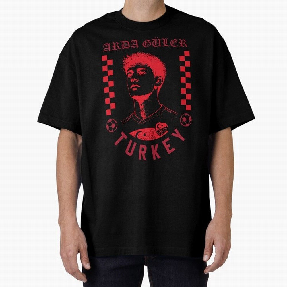 Arda G¨¹ler Turkey Soccer Legend Retro Football Fan Design Classic T-Shirt Join the Global Buzz around FIFA World Cup 2026 Connected to Mbappe, France Energy, Supporter Pride, Iconic Celebrations, Legendary Names and Global Match Day Energy; Ideal