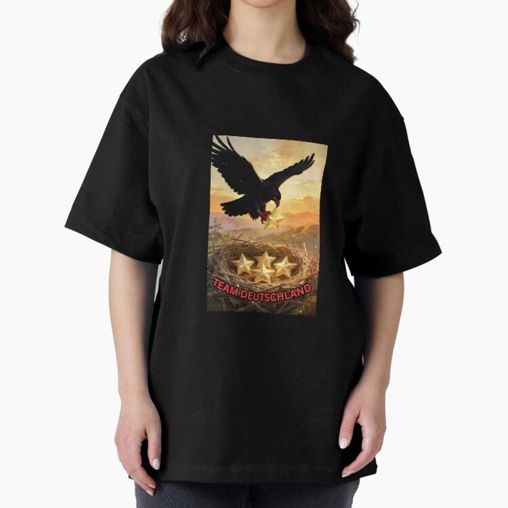 TEAM GERMANY with eagle's nest and 4 stars Classic T-Shirt Bring Match Day Fire to the FIFA World Cup 2026 USA Canada Mexico Journey through Haaland and Mbappe Highlights, Germany Pride, Football History, Final Match Energy, Crowd Noise and Once in