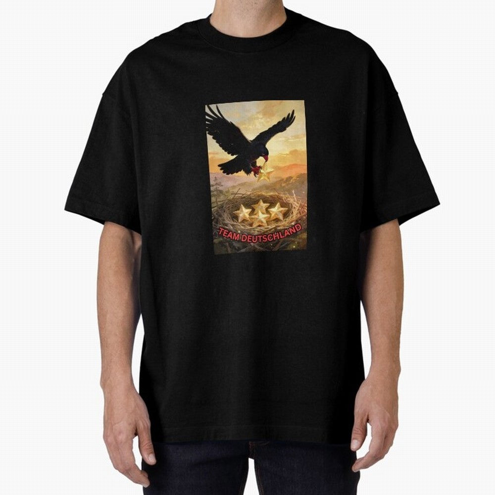 TEAM GERMANY with eagle's nest and 4 stars Classic T-Shirt Bring Match Day Fire to the FIFA World Cup 2026 USA Canada Mexico Journey through Haaland and Mbappe Highlights, Germany Pride, Football History, Final Match Energy, Crowd Noise and Once in