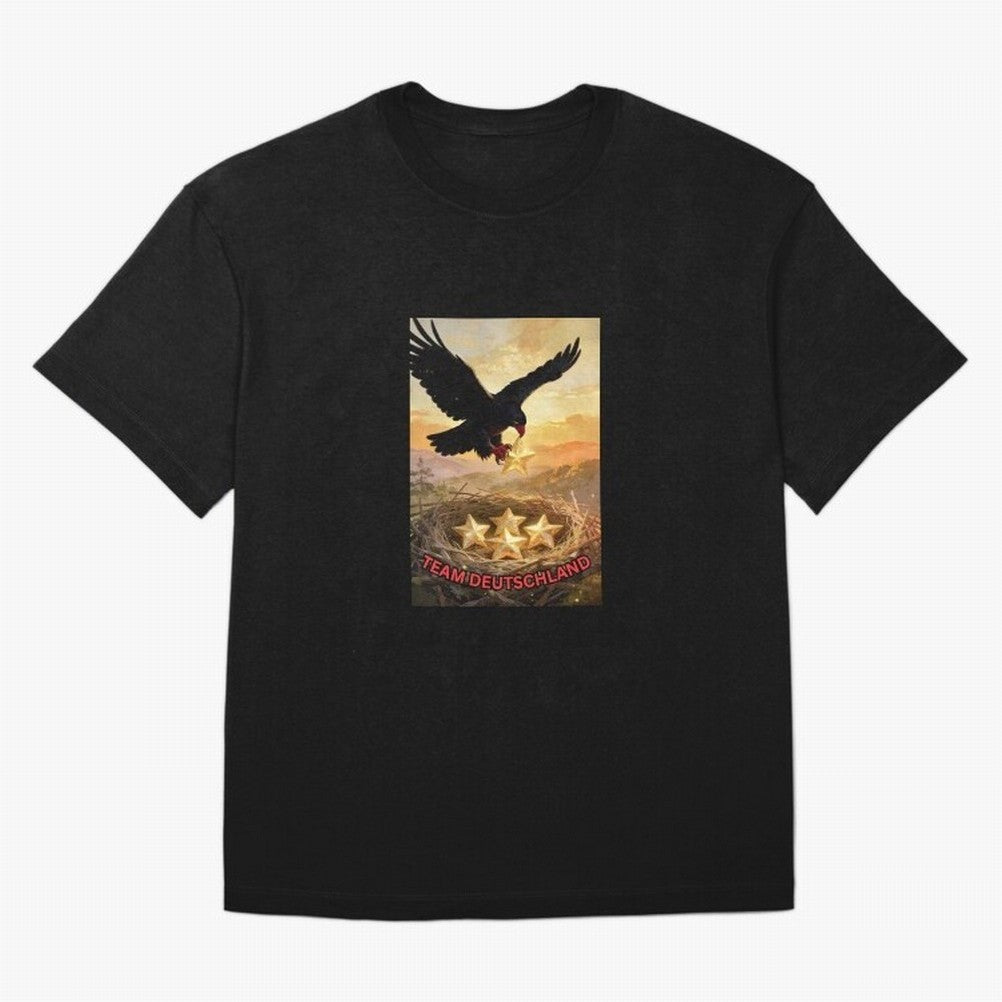 TEAM GERMANY with eagle's nest and 4 stars Classic T-Shirt Bring Match Day Fire to the FIFA World Cup 2026 USA Canada Mexico Journey through Haaland and Mbappe Highlights, Germany Pride, Football History, Final Match Energy, Crowd Noise and Once in