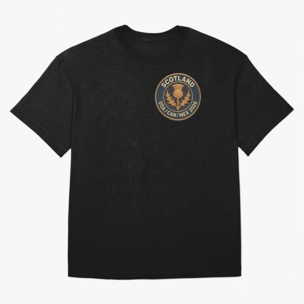 Scotland World Cup 2026 Thistle Classic T-Shirt Celebrate Supporters United by FIFA World Cup 2026 USA Canada Mexico Spirit, Built around Germany, Mbappe, Tournament Hype, Historic Matchups, Family Viewing Parties and Global Sports Pride; Created