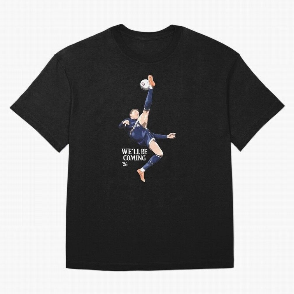 Scotland We'll Be Coming 26 World Cup 26 Classic T-Shirt Celebrate the Next Chapter of the FIFA World Cup 2026 Group Stage Journey through Mbappe and Neymar Highlights, Spain and Netherlands Pride, Retro Football Energy, Iconic Rivalries, Trophy