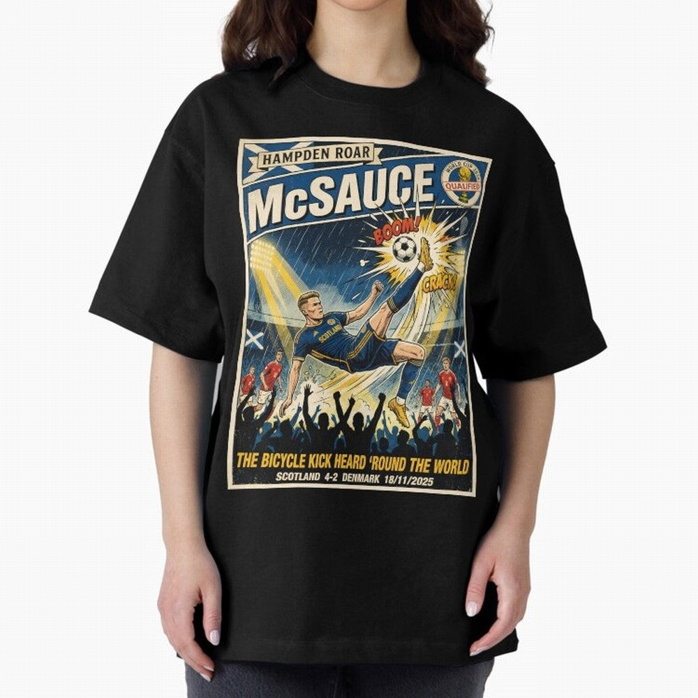 McSauce Goal November 18th 2025 Classic T-Shirt Share FIFA World Cup 2026 Group Stage Built around Cristiano Ronaldo, Haaland and CR7, England and Germany Energy, Worldwide Fan Energy, Dramatic Goals, Stadium Lights and Championship Celebrations;