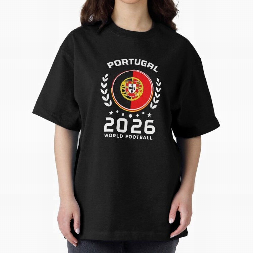 Portugal 2026 World Football Soccer Fan Design T-Shirt_87038236 Classic T-Shirt Carry the Dream of FIFA World Cup 2026 USA Canada Mexico Celebrating Mbappe, Portugal, Spain and Germany Energy, Match Day Excitement, Supporter Culture, Golden Goals