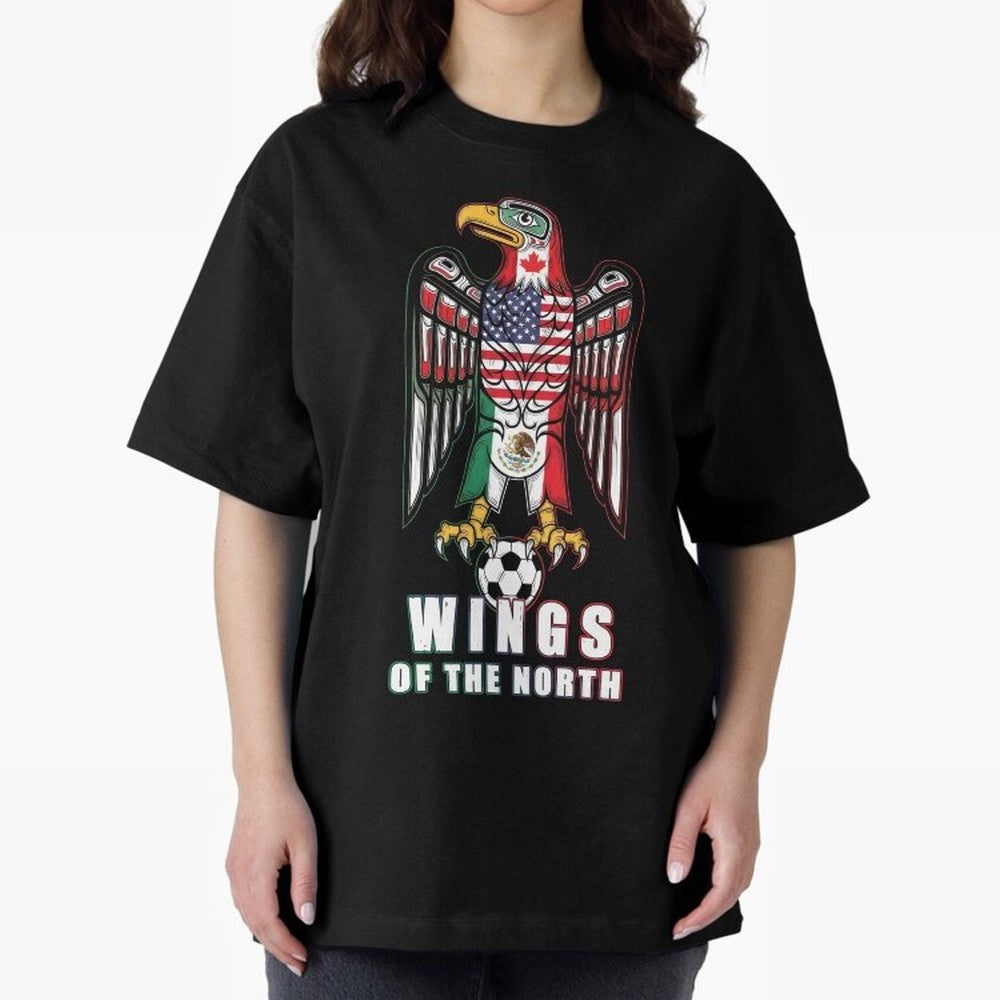 Eagle of the Americas - United Wings 2026 Classic T-Shirt Create the FIFA World Cup 2026 Group Stage Journey through CR7 and Messi Highlights, France Pride, Champion Mindset, Group Stage Buzz, Knockout Tension and Passionate Fan Culture; Perfect