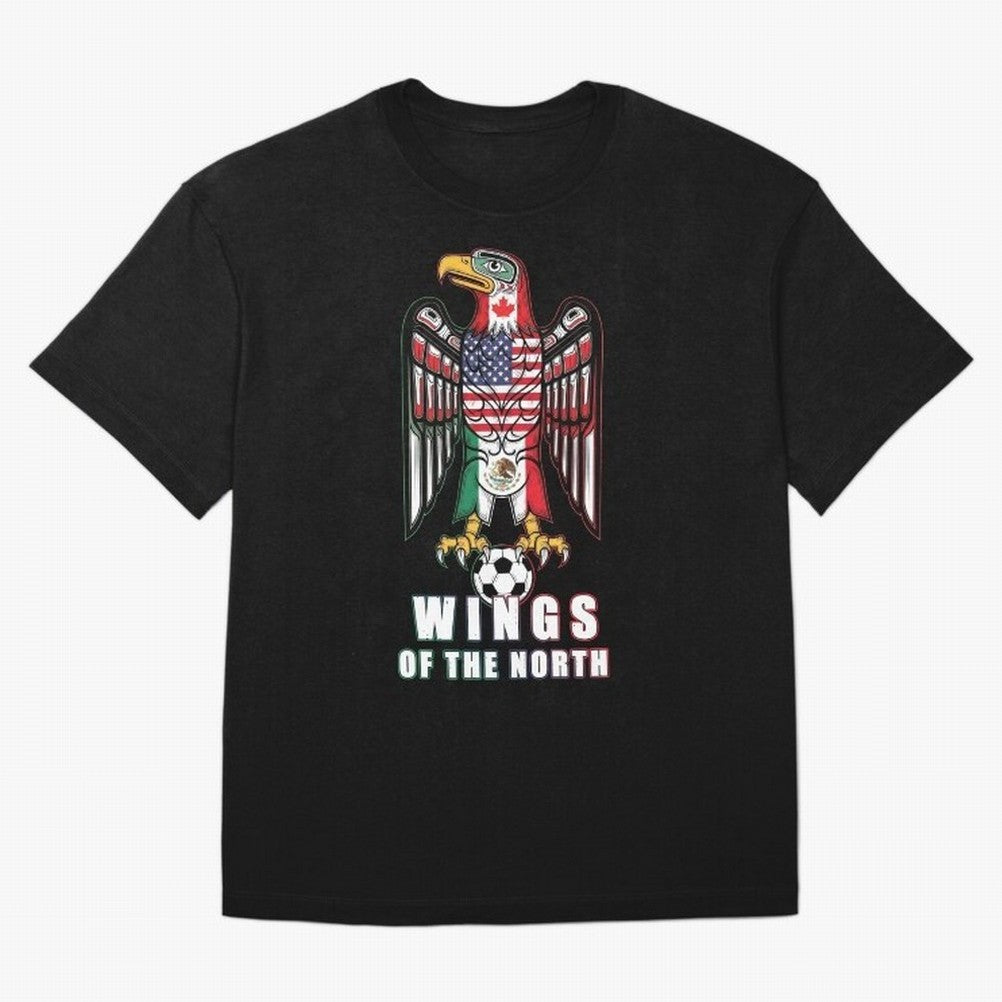 Eagle of the Americas - United Wings 2026 Classic T-Shirt Create the FIFA World Cup 2026 Group Stage Journey through CR7 and Messi Highlights, France Pride, Champion Mindset, Group Stage Buzz, Knockout Tension and Passionate Fan Culture; Perfect
