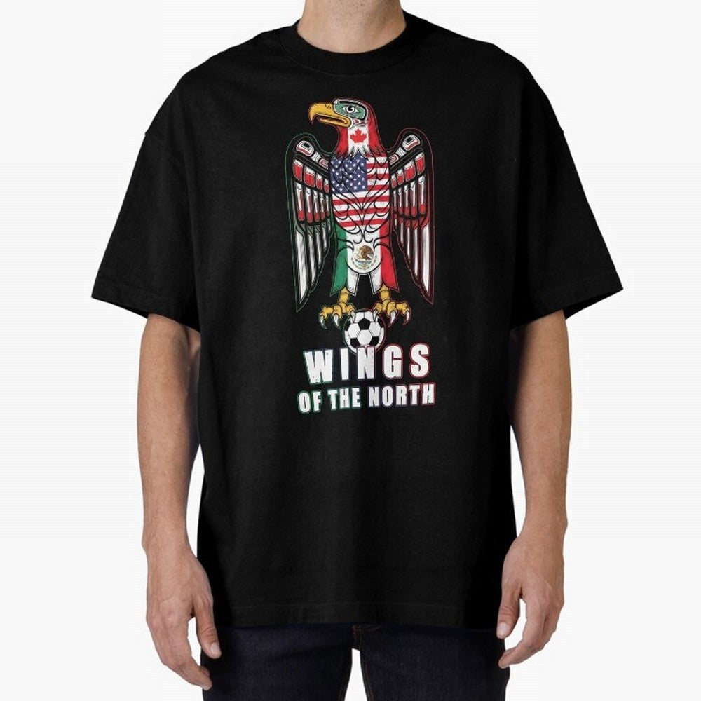 Eagle of the Americas - United Wings 2026 Classic T-Shirt Create the FIFA World Cup 2026 Group Stage Journey through CR7 and Messi Highlights, France Pride, Champion Mindset, Group Stage Buzz, Knockout Tension and Passionate Fan Culture; Perfect