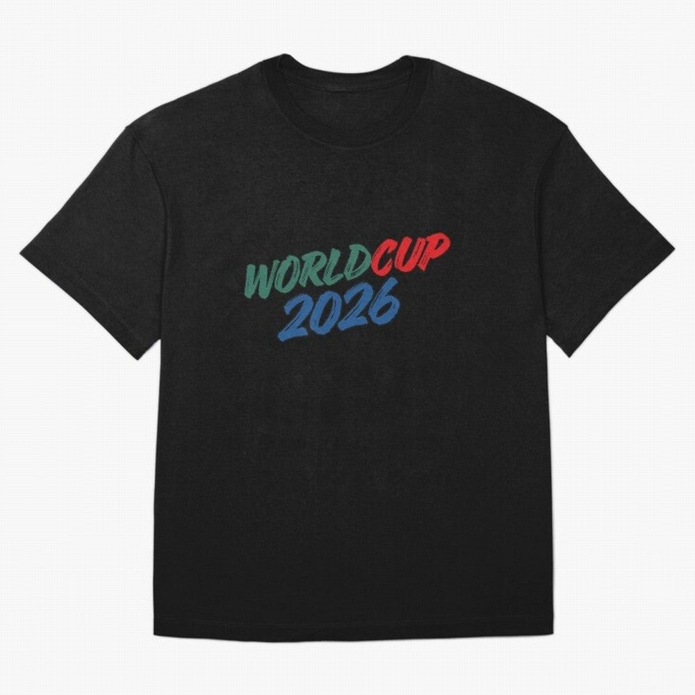 World Cup 2026 Oversized T-Shirt Show Support during Global Football Passion for FIFA World Cup 2026 USA Canada Mexico, Featuring Neymar, Argentina, France and Brazil, Stadium Chants, National Pride, Trophy Dreams and Unforgettable Football