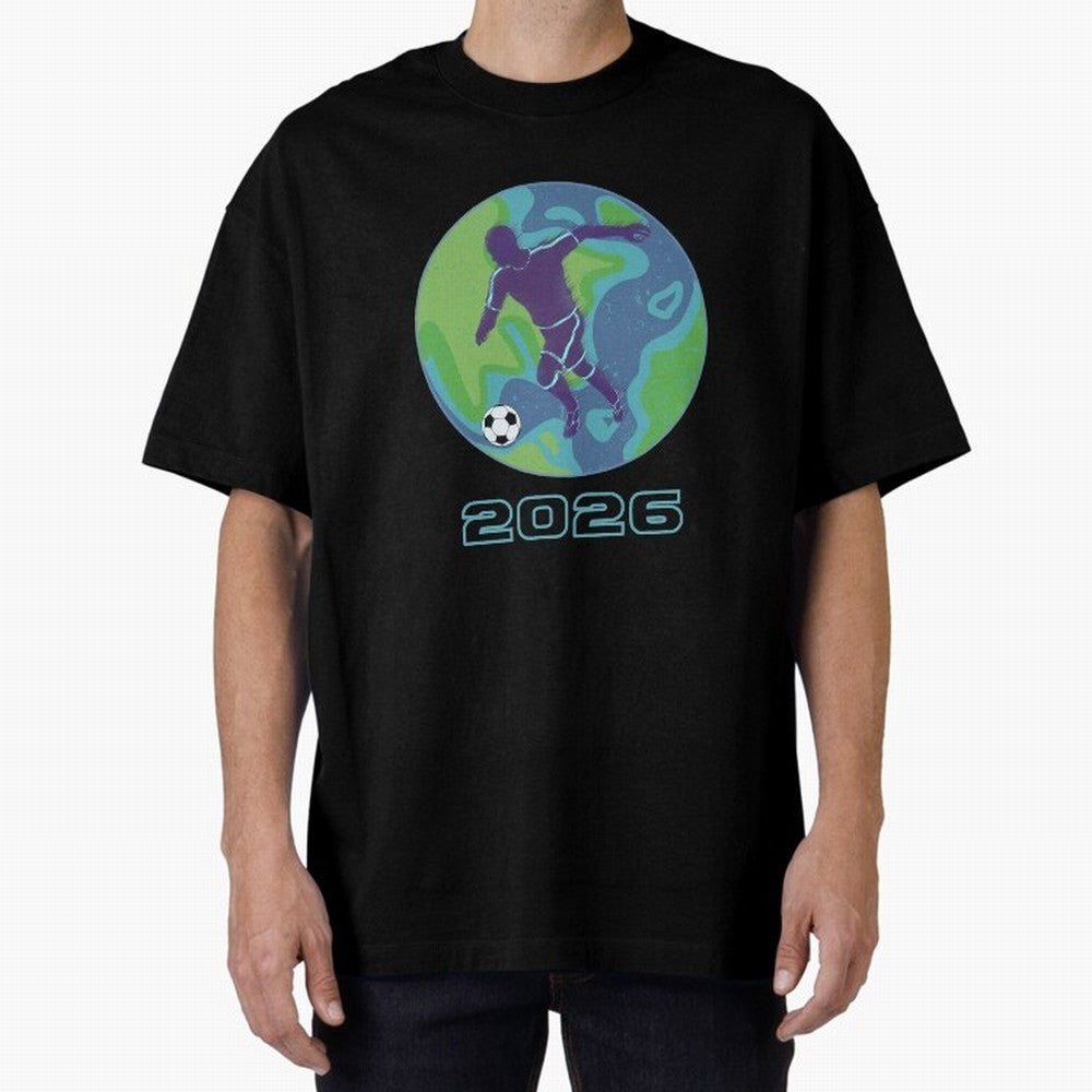 Soccer world 2026 Oversized T-Shirt Turn Every Weekend Toward FIFA World Cup 2026 Group Stage Spirit, Capturing Argentina and Brazil, Neymar, Haaland and Cristiano Ronaldo, Game Day Rituals, Football Legends, Country Pride and the Road to the