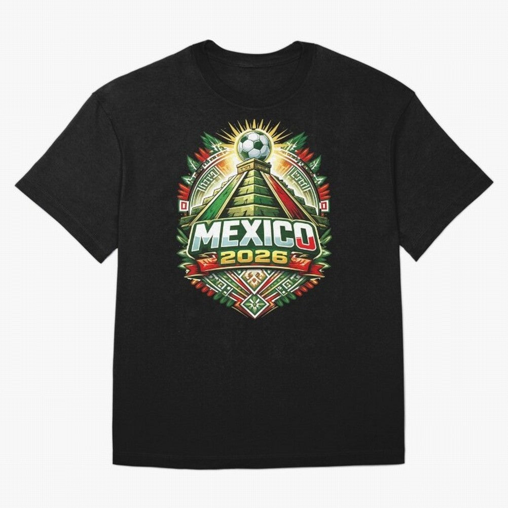 Mexico Soccer 2026 Art Oversized T-Shirt Discover Match Day Hype around FIFA World Cup 2026, Messi, Brazil, Portugal and Argentina, Fan Favorite Moments, National Team Passion, Big Match Drama and Soccer History; Perfect for Fans, Collectors,