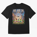 World cup 2026 Oversized T-Shirt Celebrate National Team Dreams in FIFA World Cup 2026 Group Stage Spirit, Made for Portugal, Spain and Germany, Messi and Cristiano Ronaldo, Championship Spirit, Famous Goals, Roaring Crowds and International