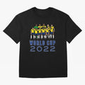 World Cup 2022 Oversized T-Shirt Show Match Day Excitement for FIFA World Cup 2026 Group Stage Spirit, Connected to Brazil, CR7, Classic Soccer Heritage, Championship Pressure, Fan Loyalty and International Pride; Built for Supporters Chasing