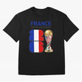 World Cup 2026, IMG 030, FRANCE 001 Oversized T-Shirt Mark FIFA World Cup 2026 Inspired by Mbappe, Germany Energy, Sports Nostalgia, International Competition, Famous Players and Unforgettable Victories; Perfect for Supporters Who Want Bold