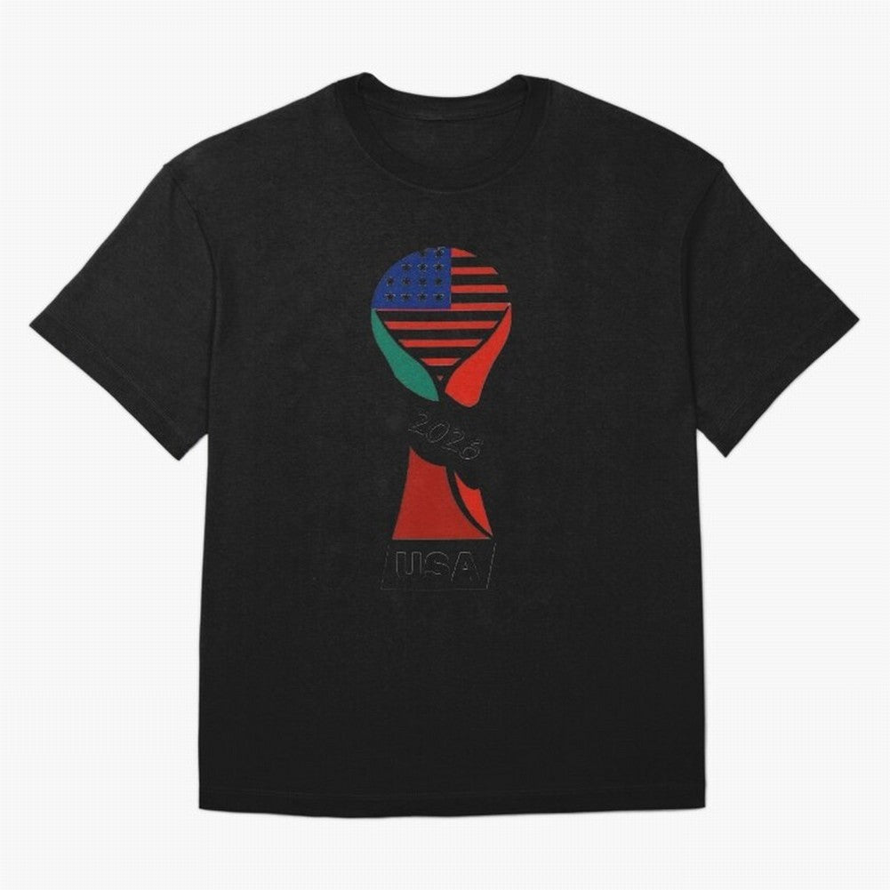 T-shirt usa FIFA world 2026 Oversized T-Shirt Bring Trophy Dreams to Global Football Passion for FIFA World Cup 2026 USA Canada Mexico, Inspired by Neymar, Haaland and Cristiano Ronaldo, England and Germany, Goal Celebration Energy, Supporter