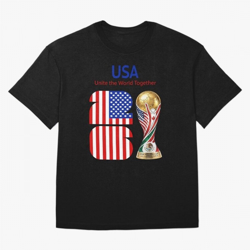 World Cup 2026, IMG 020, USA 001 Oversized T-Shirt Represent FIFA World Cup 2026 Group Stage for Fans of Neymar and Brazil, Bringing Goal Celebration Energy, Supporter Heritage, Football Icons and Worldwide Tournament Joy; Made for Die Hard