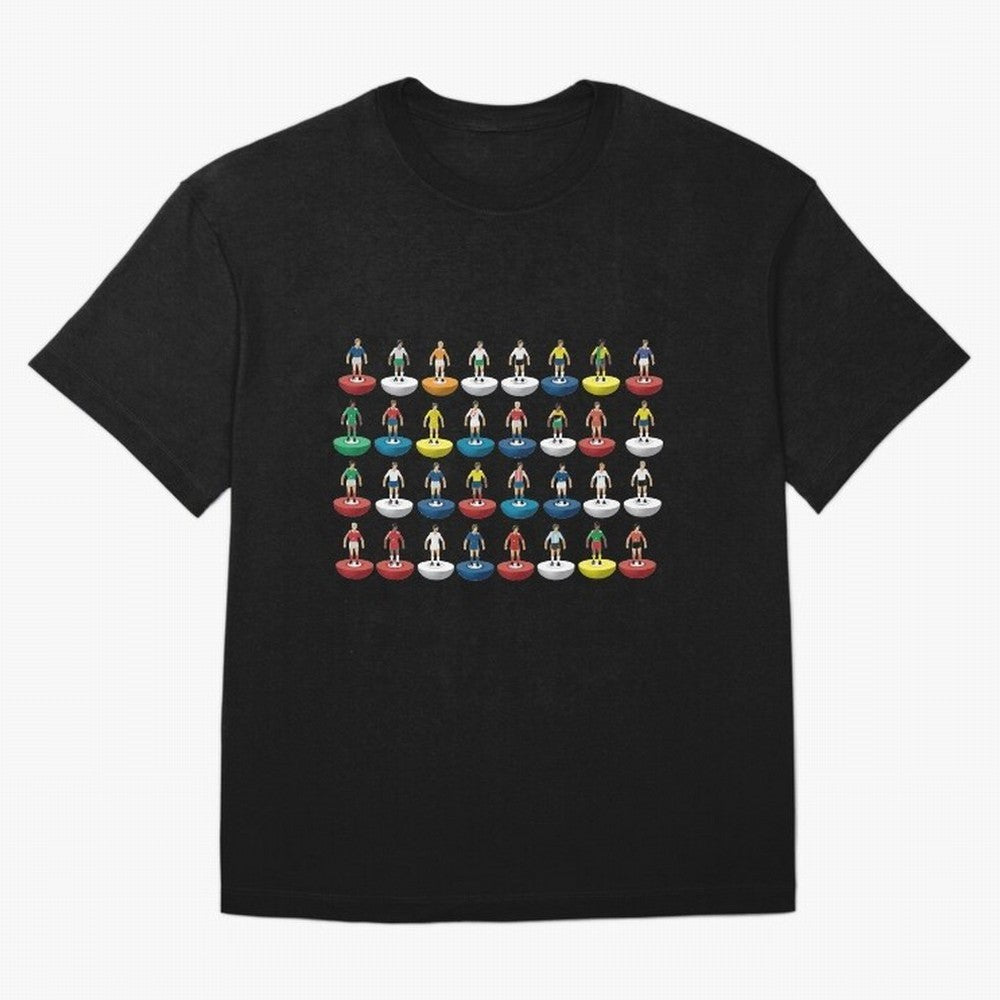 World Subbuteo players Oversized T-Shirt Elevate Match Day Hype around FIFA World Cup 2026 Group Stage, Cristiano Ronaldo, Haaland and CR7, Portugal, Spain and Germany, Football History, Final Match Energy, Crowd Noise and Once in a Lifetime