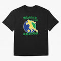 Australia World Cup 2022 Oversized T-Shirt Step into FIFA World Cup 2026 USA Canada Mexico for Fans of Mbappe and Neymar and Netherlands, Bringing Football History, Final Match Energy, Crowd Noise and Once in a Lifetime Moments; Perfect for Fans,