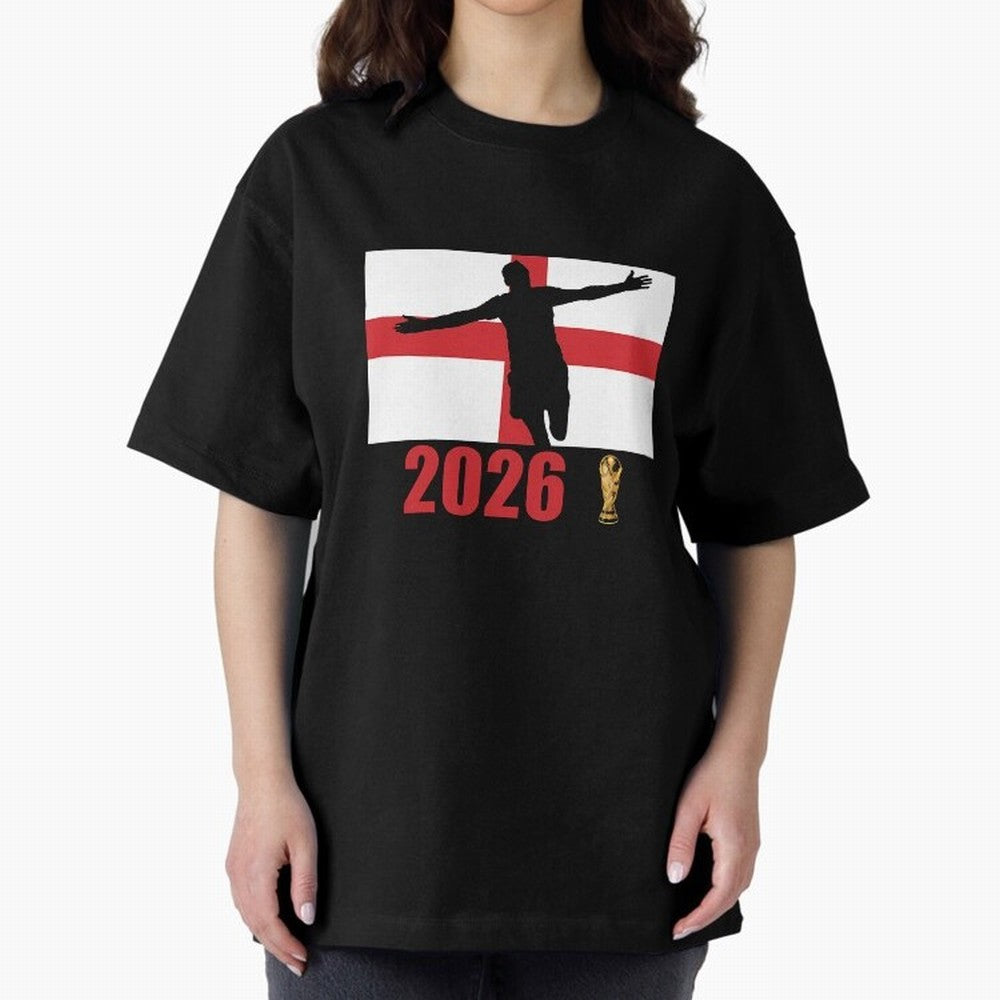 England World Cup 2026 T-Shirt_84815873 Oversized T-Shirt Wear the Spirit of the FIFA World Cup 2026 USA Canada Mexico Journey through Cristiano Ronaldo, Haaland and CR7 Highlights, Portugal Pride, Match Day Excitement, Supporter Culture, Golden