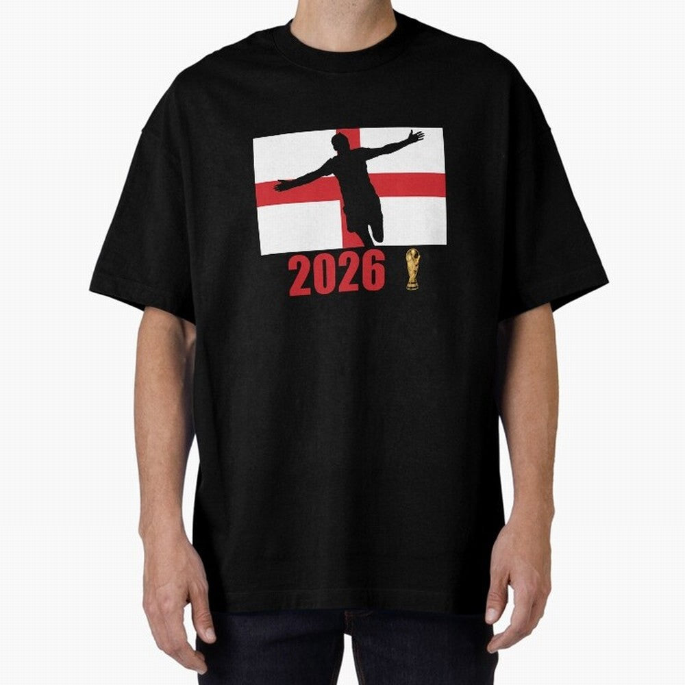 England World Cup 2026 T-Shirt_84815873 Oversized T-Shirt Wear the Spirit of the FIFA World Cup 2026 USA Canada Mexico Journey through Cristiano Ronaldo, Haaland and CR7 Highlights, Portugal Pride, Match Day Excitement, Supporter Culture, Golden