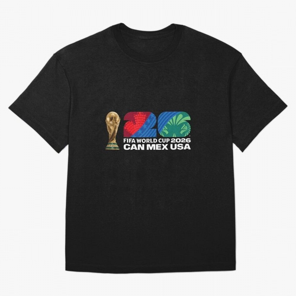 World Cup26 Host Country Trophy Oversized T-Shirt Refresh the FIFA World Cup 2026 USA Canada Mexico Journey through Neymar Highlights, Argentina and Brazil Pride, Global Supporter Spirit, Legendary Goals, National Colors and Tournament Celebration;