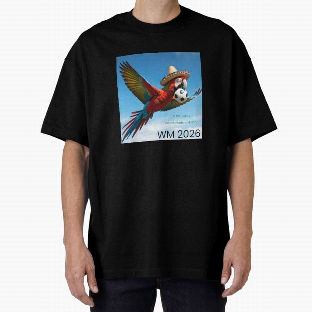2026 World Cup USA Canada Mexico Oversized T-Shirt Join the Global Buzz around FIFA World Cup 2026 Group Stage for Fans of Mbappe and Neymar and France, Bringing Classic Soccer Heritage, Championship Pressure, Fan Loyalty and International Pride;