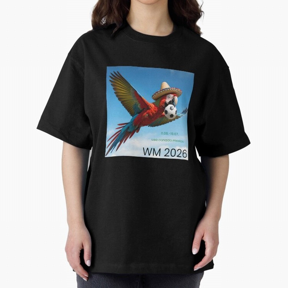 2026 World Cup USA Canada Mexico Oversized T-Shirt Join the Global Buzz around FIFA World Cup 2026 Group Stage for Fans of Mbappe and Neymar and France, Bringing Classic Soccer Heritage, Championship Pressure, Fan Loyalty and International Pride;