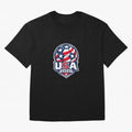 Usa 2026 World Cup - Star Spangled Soccer - American Host Fan Oversized T-Shirt Feel the Heartbeat of Match Day Hype around FIFA World Cup 2026, Haaland, Netherlands, Football History, Final Match Energy, Crowd Noise and Once in a Lifetime Moments;