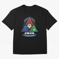 Triangular United By Football World Cup 2026 Emblem Oversized T-Shirt Relive the FIFA World Cup 2026 Journey through Haaland and Mbappe Highlights, Argentina Pride, Worldwide Fan Energy, Dramatic Goals, Stadium Lights and Championship Celebrations;