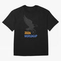 world cup 2026 Oversized T-Shirt Celebrate Classic Football Spirit in Match Day Hype around FIFA World Cup 2026, Messi and Cristiano Ronaldo, Argentina and Brazil, Football History, Final Match Energy, Crowd Noise and Once in a Lifetime Moments;