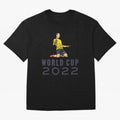 World Cup 2022 Oversized T-Shirt Carry the Colors and Pride of Global Football Passion for FIFA World Cup 2026, Connected to Mbappe and Neymar, France and Portugal, Match Day Excitement, Supporter Culture, Golden Goals and Global Football Passion;